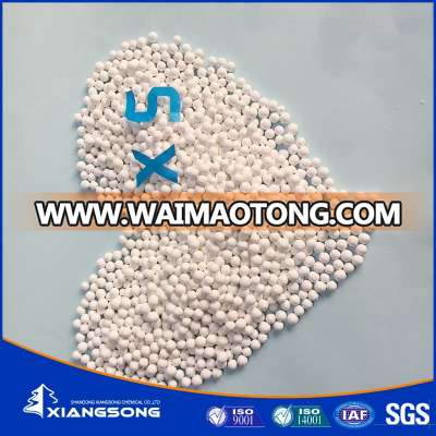 Activated alumina for gas drying agent